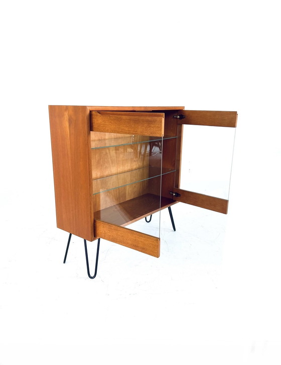Image 1 of Vintage Teak Display Cabinet '60