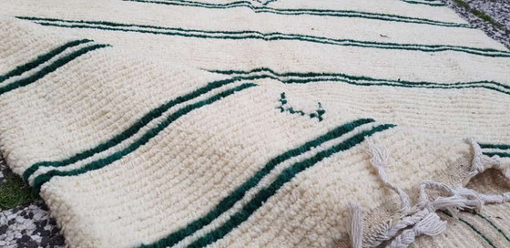 Image 1 of Hand-knotted Berber wool rug 276x156cm