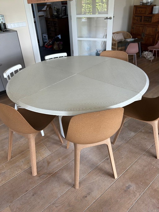 Quadrondo dining table. Erwin Nagel for Rosenthal