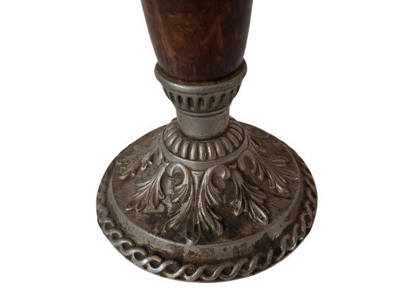 Image 1 of Elegant Vintage 5-Light Candelabra – Signed by AGAD in 1970s Baroque Style