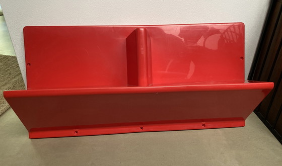 Image 1 of Ikea Kämpe shelf in red vintage