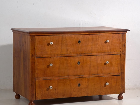 Antique Biedermeier chest of drawers (c.1850) #61 (photo 2 of 40)