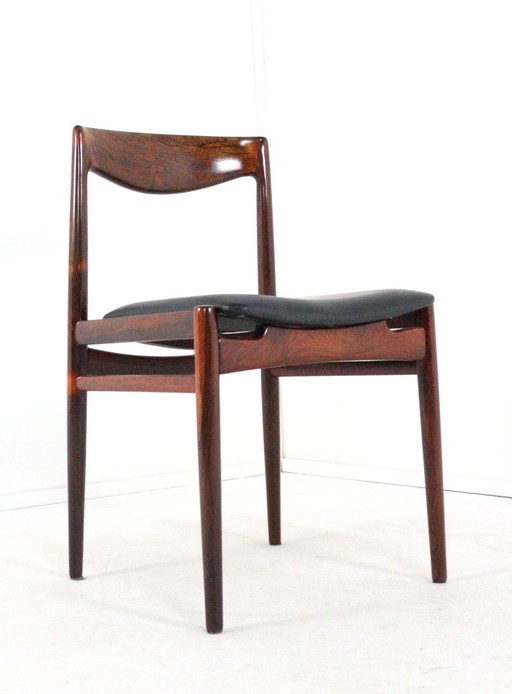 Set of 8 Rosewood Chairs Dining Chairs 'Vesterlund' Vintage