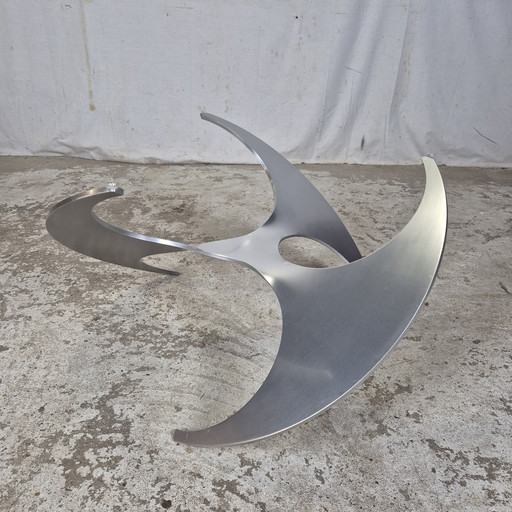 Knut Hesterberg, table basse "Propeller" vintage des années 1960