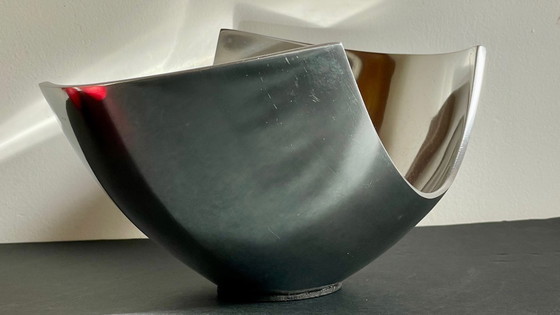 Image 1 of COUPE à Fruits Métal Poli VINTAGE