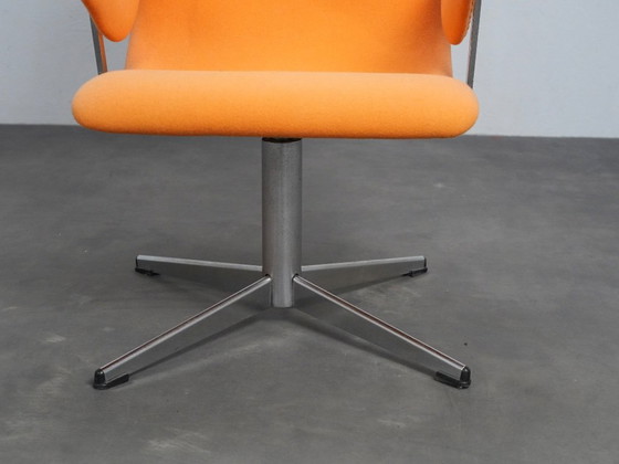 Fauteuil pivotant Space Age de Goldsiegel, Allemagne, années 1960 – Wool (photo 7 of 9)