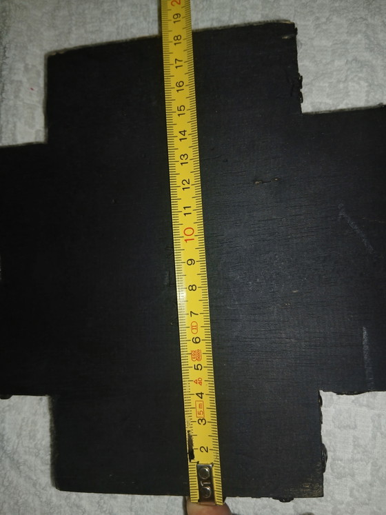 Image 1 of Seltenes Estela Ogazón „Milagros“-Kreuz – Frühwerk (Stempel „MEX“)