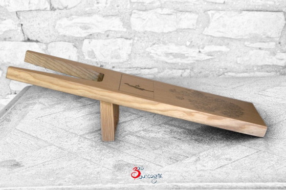 French handcrafted solid wood boot puller, L10xP31xH10cm – Le bois de Bouscagne, Decoration (photo 3 of 6)