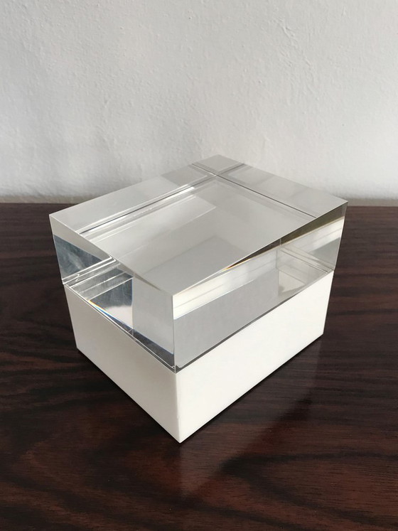 Acrylic glass boxes by Alessandro Albrizzi, 1990s, set of 2, Decorative Objects, Plexiglass (photo 7 of 19)