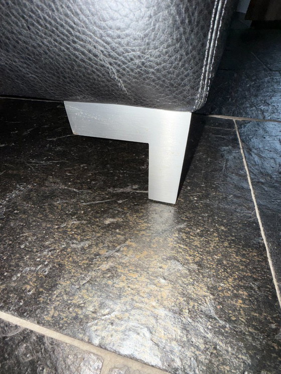 Image 1 of Design: Divano in pelle Molinari classico e divanetto in tessuto Molinari classico eat