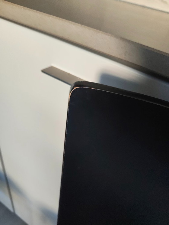 4x Harvink Zino Esszimmerstühle – Leder, Metall (photo 6 of 9)