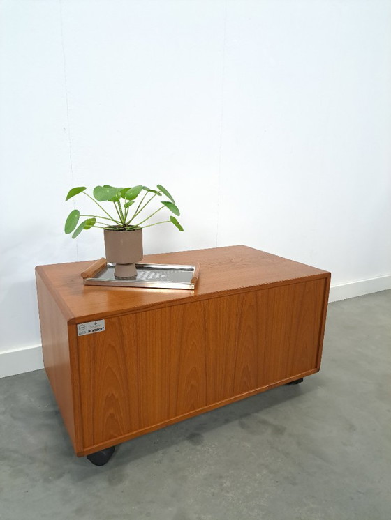 Image 1 of Teak Danish design Komfort TV furniture, LP cabinet