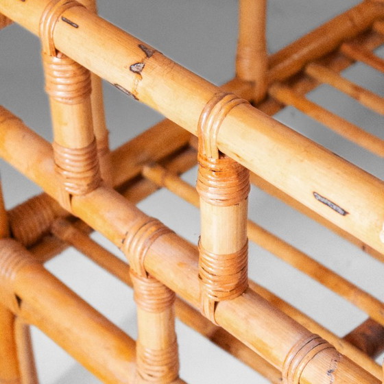 1x 1970s Italian Bamboo And Rattan Sofa, Vivai Del Sud Style, Riviera Modern – 3-5 seaters, Wicker (photo 15 of 17)