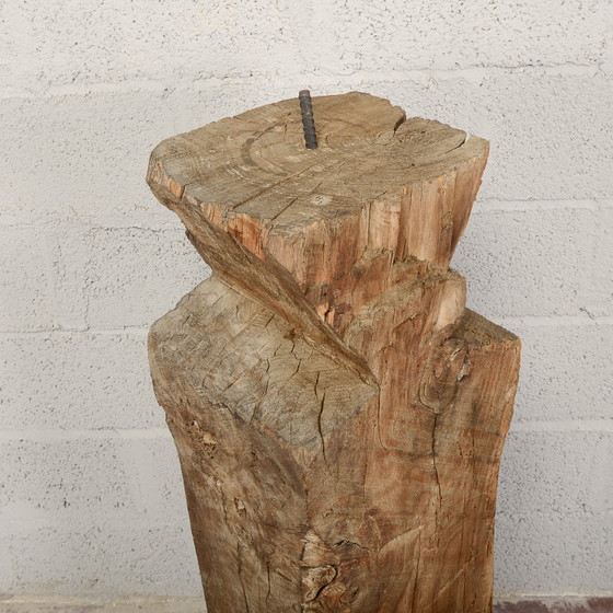 Base de Estatua Columnas Pedestal con Viga Decorativa – Hierro, Rustic (photo 2 of 14)