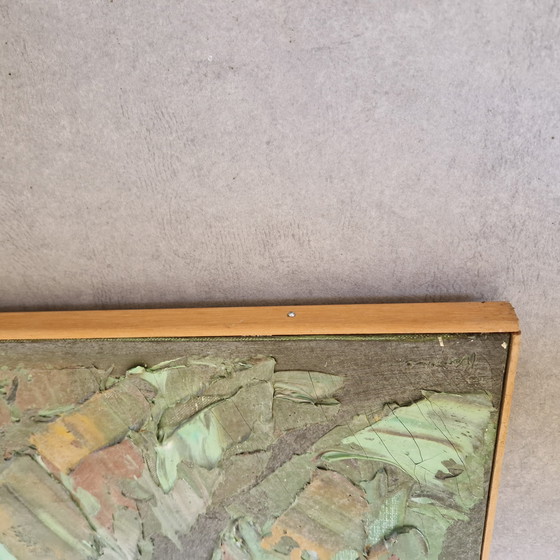 Image 1 of Pintura al óleo de mediados de siglo sobre lino: Girasoles, década de 1960/70