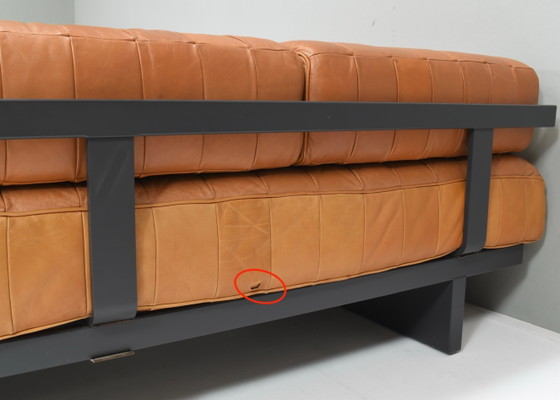 De Sede DS80 Sofá Cama de Día de Cuero Cognac - Suiza, años 70, Camas de día, Marrón (foto 13 de 17)