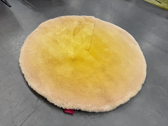 CSrugs Karim Rashid Round Rug Yellow, Rugs & carpets, Wool (photo 9 of 10)