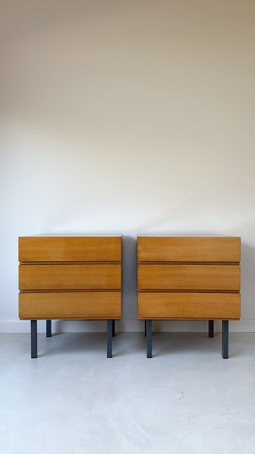 Vintaw wooden bedside table