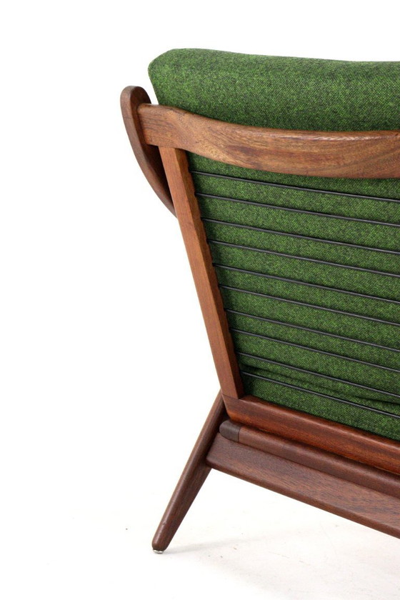 Image 1 of De Ster de Knoop fauteuil 'Glane' vintage gestoffeerd