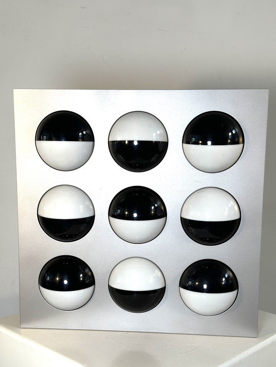 Image 1 of FIFTY FIFTY LAMP BY PAUL TALMAN FOR INTERAKTIVES LICHT, SWITZERLAND