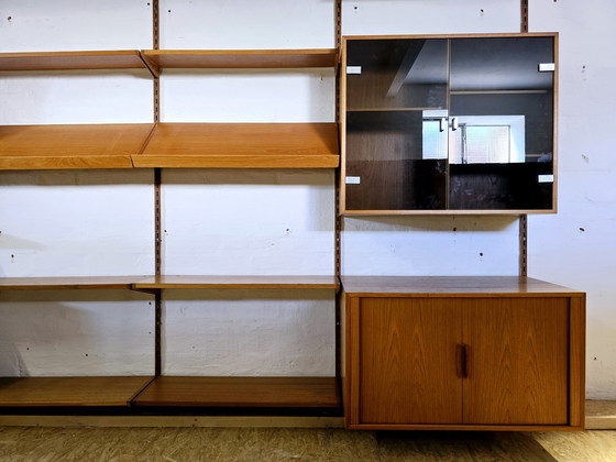 Image 1 of Kai Kristiansen wall shelf 60s 70s Vintage Teak Mid - Century