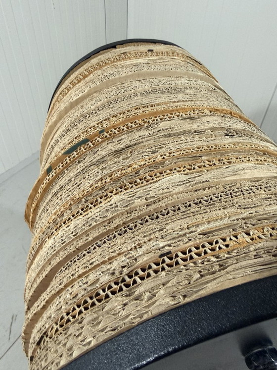 Image 1 of Unieke design lounge stoel karton & multiplex 1990's