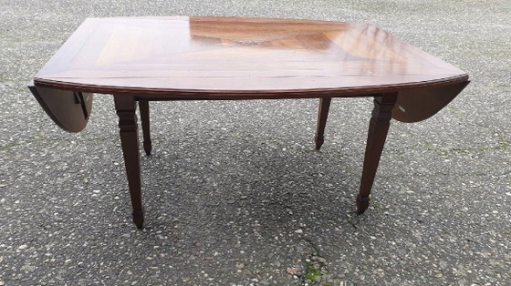 Image 1 of Exclusive Italian dining table with intarsia inlay