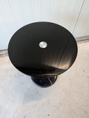 Table d'appoint avec piètement en marbre