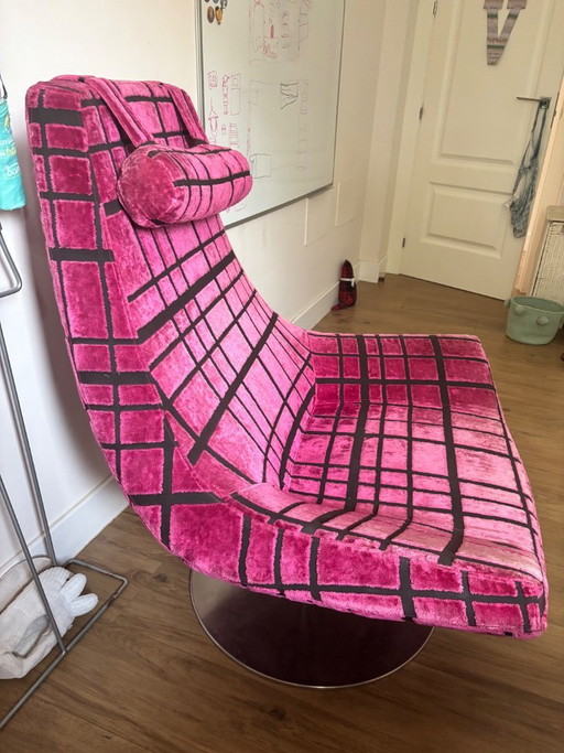 Fauteuil – draaistoelen, Metal, Velvet