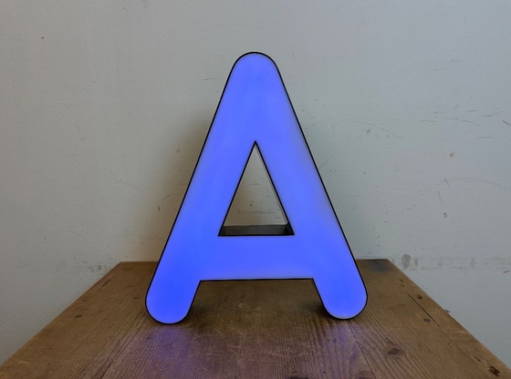 Image 1 of Vintage Illuminated  Letter A , 1970s