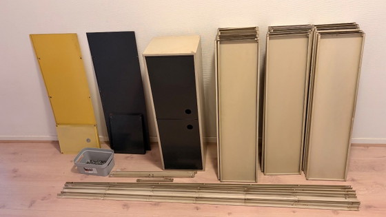Friso Kramer Asmeta Modular Cabinet System Rare – Bookcases, Metal (photo 9 of 9)