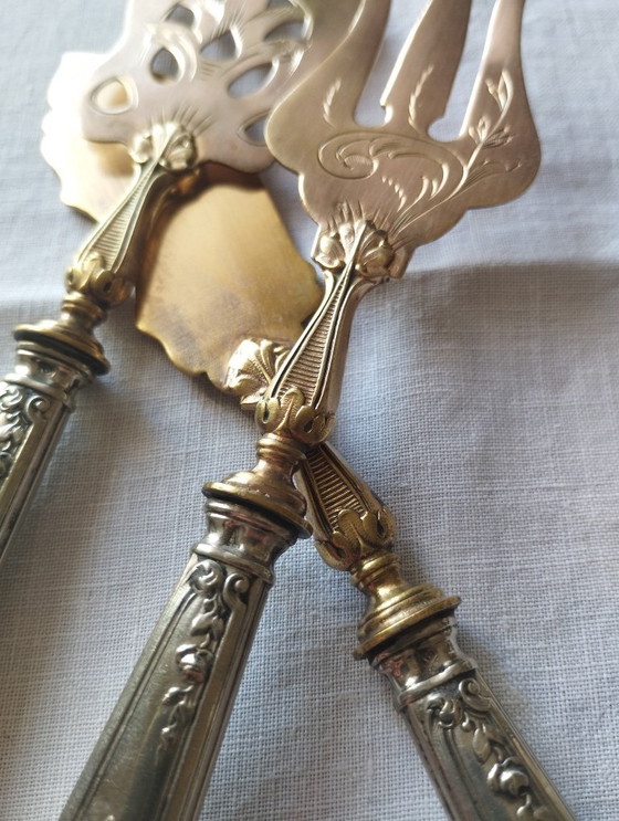 Image 1 of An old-fashioned dessert or hors d'oeuvre service