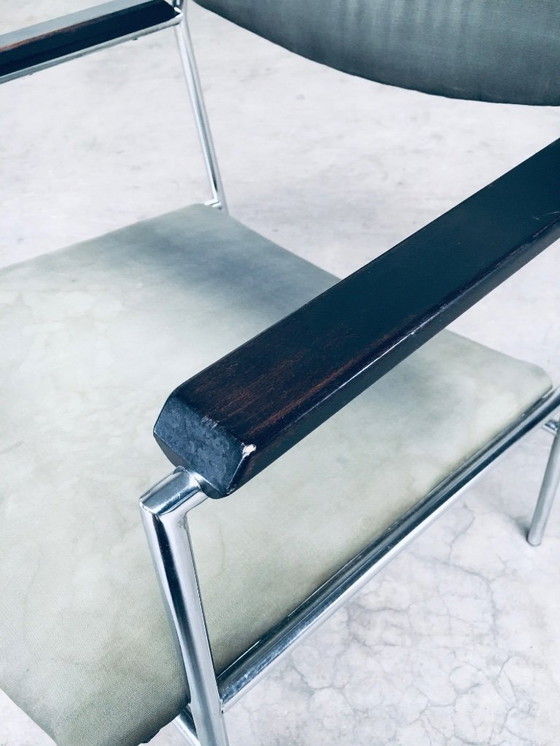 Image 1 of Midcentury Modern Dutch Design Armchair by Gijs Van Der Sluis, Netherlands 1960s