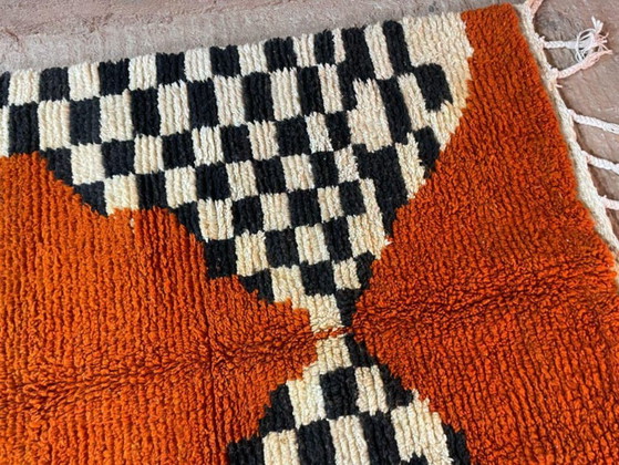Tapis Artisanal Marocain Fait Main Dans L’Atlas 200cmx200cm – Wool (photo 5 of 6)