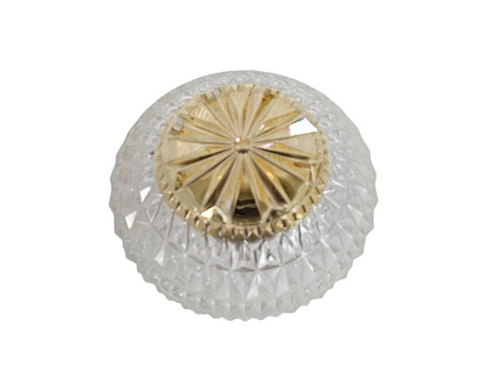 Image 1 of Herda Holland - plafonniere - geometrisch - persglas - 60's