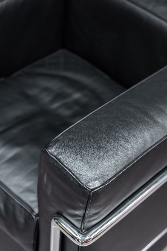 Image 1 of Corbusier LC2 stoelen 2x