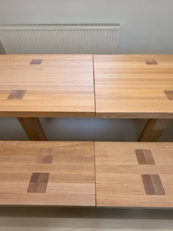 Image 1 of 2 max table by HEM + benches