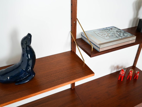 Image 1 of Teakholz-Regal, dänisches Design, 1960er Jahre, Designer: Poul Cadovius