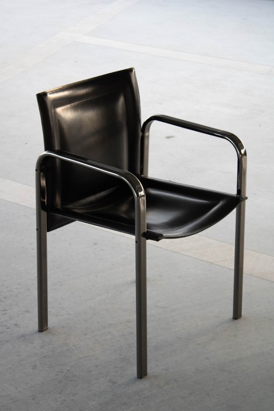 Image 1 of Seltene Arrben-Sessel aus dem Jahr 1980 - 5 STÜCK