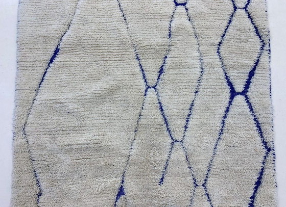 Image 1 of Tapis Beni Ouarain en laine authentique 250cmx150cm