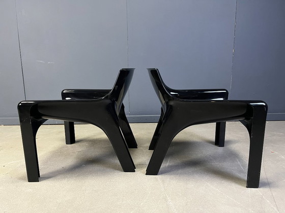 Image 1 of Coppia di poltrone Vicario di Vico Magistretti per Artemide, anni '70