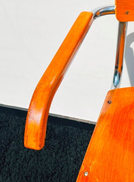 Image 1 of 3 vintage stoelen Mart Stam [ Bauhaus ] industrieel 1930s