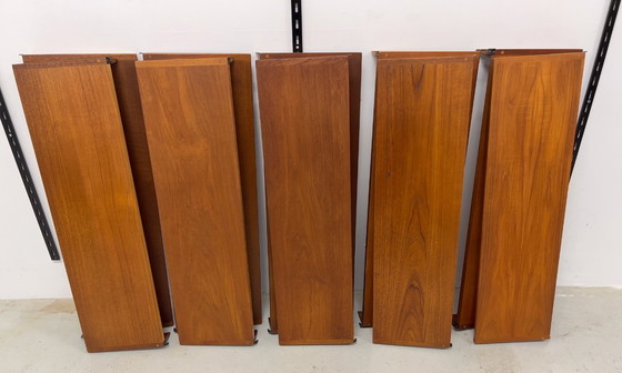 Image 1 of Sistema di scaffalature in teak di Kai Kristiansen per Feldballes