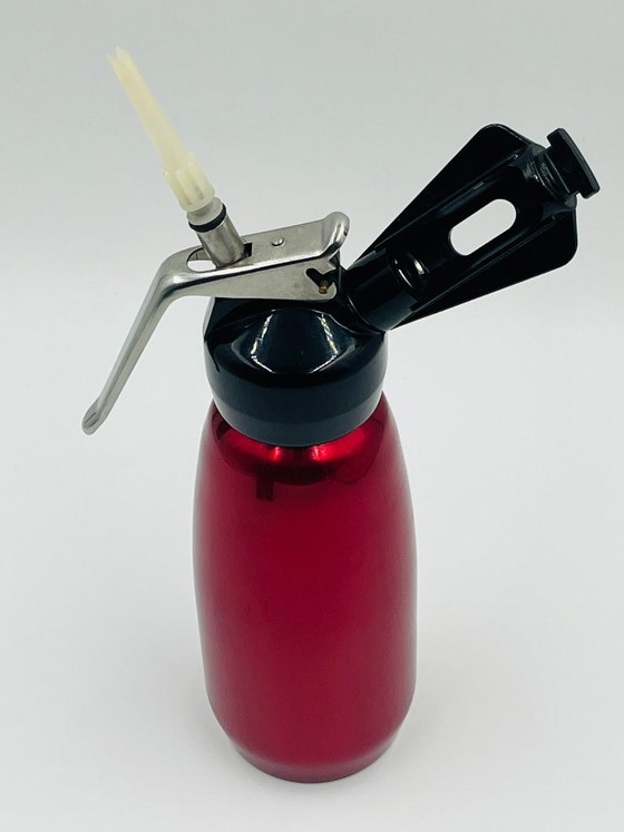 Siphon à chantilly vintage Mixi D, Accessoires de cuisine, Aluminium, Rouge (photo 2 sur 12)
