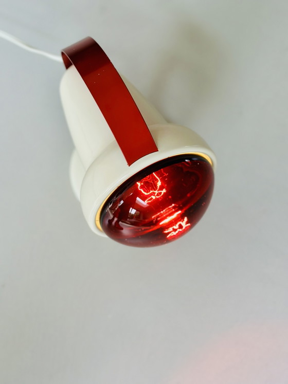 Image 1 of Philips Infrared Lamp Type 7529 – Space Age Design – 1960s – Original & Working