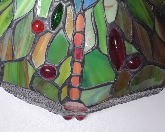 Image 1 of Tiffany table lamp 6 Dragonfly