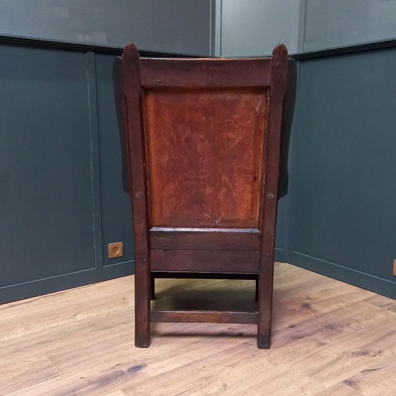 Image 1 of Fauteuil, chaise de berger, chaise d'agneau.