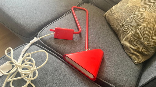 IKEA PS 2012 Lampe murale en métal rouge Design by Johanna Jelinek