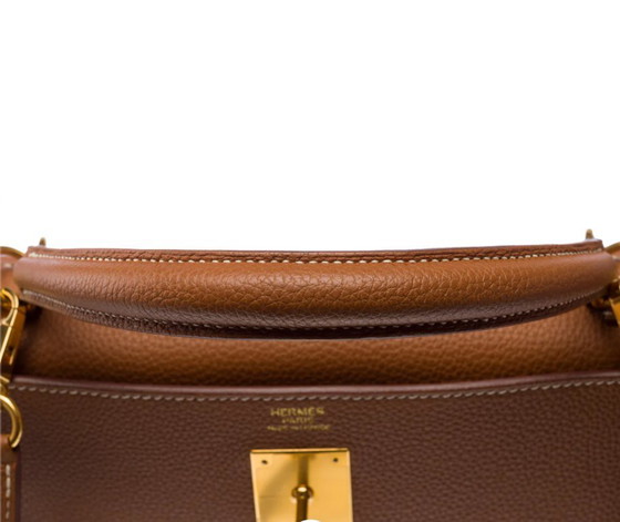 Image 1 of Borsa HERMES Kelly 32 en Cuir Doré - 103188 Prezzo di vendita