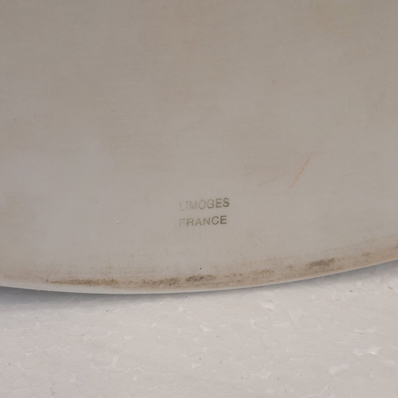 Image 1 of Vase „Gelber Hibiskus“, Valbonne, Limoges-Porzellan, 2002 – Frankreich